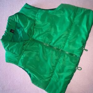 Green Puffer Vest